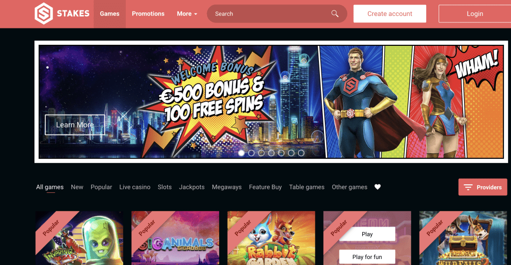 Stakes Casino Review